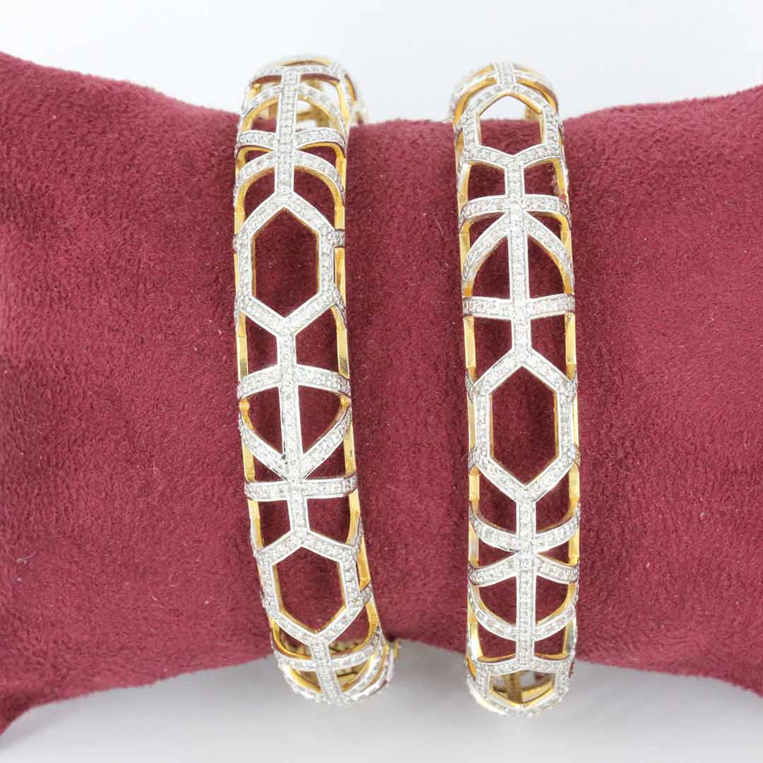 Diamond Bangles