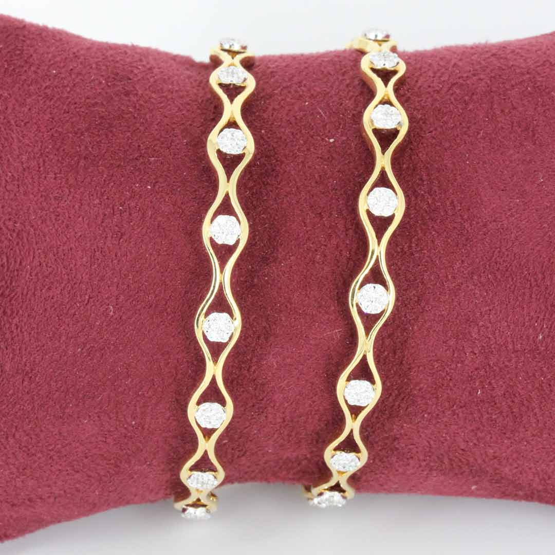 Diamond Bangles