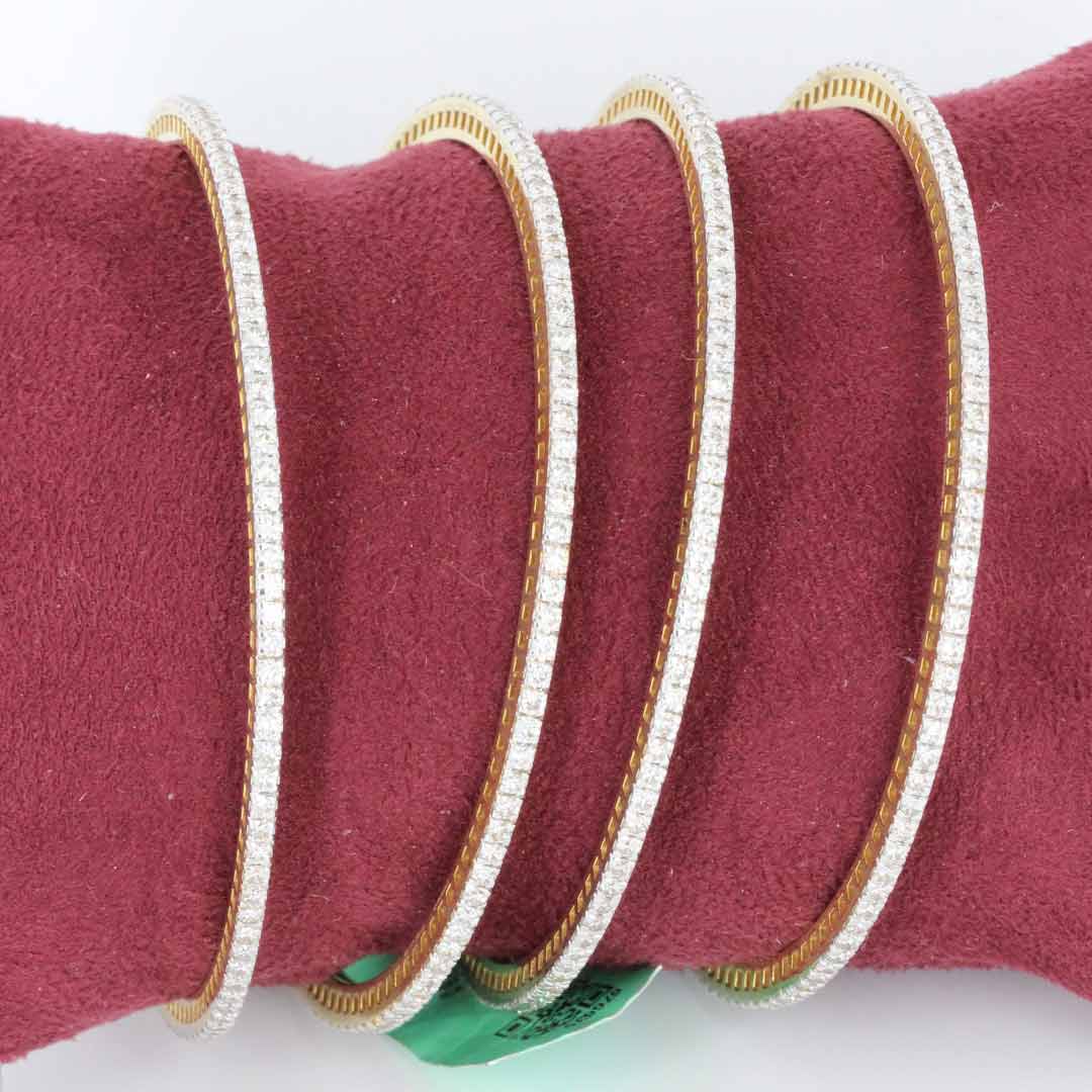 Diamond Bangles